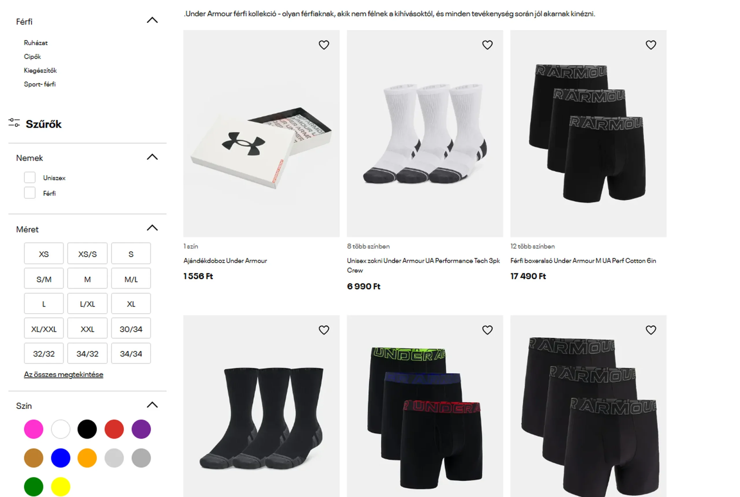 Webshop fejlesztés